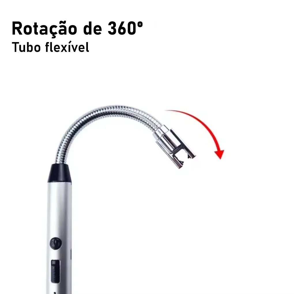 Acendedor Elétrico Recarregável